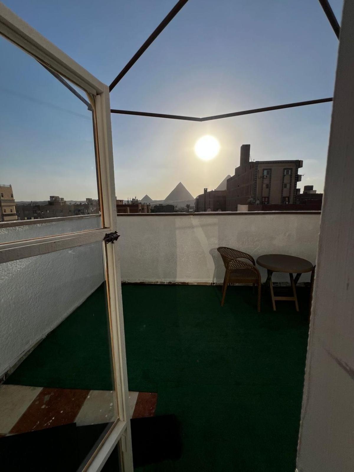 Piramide De Giza View Inn Kafret el-Gabal Eksteriør bilde
