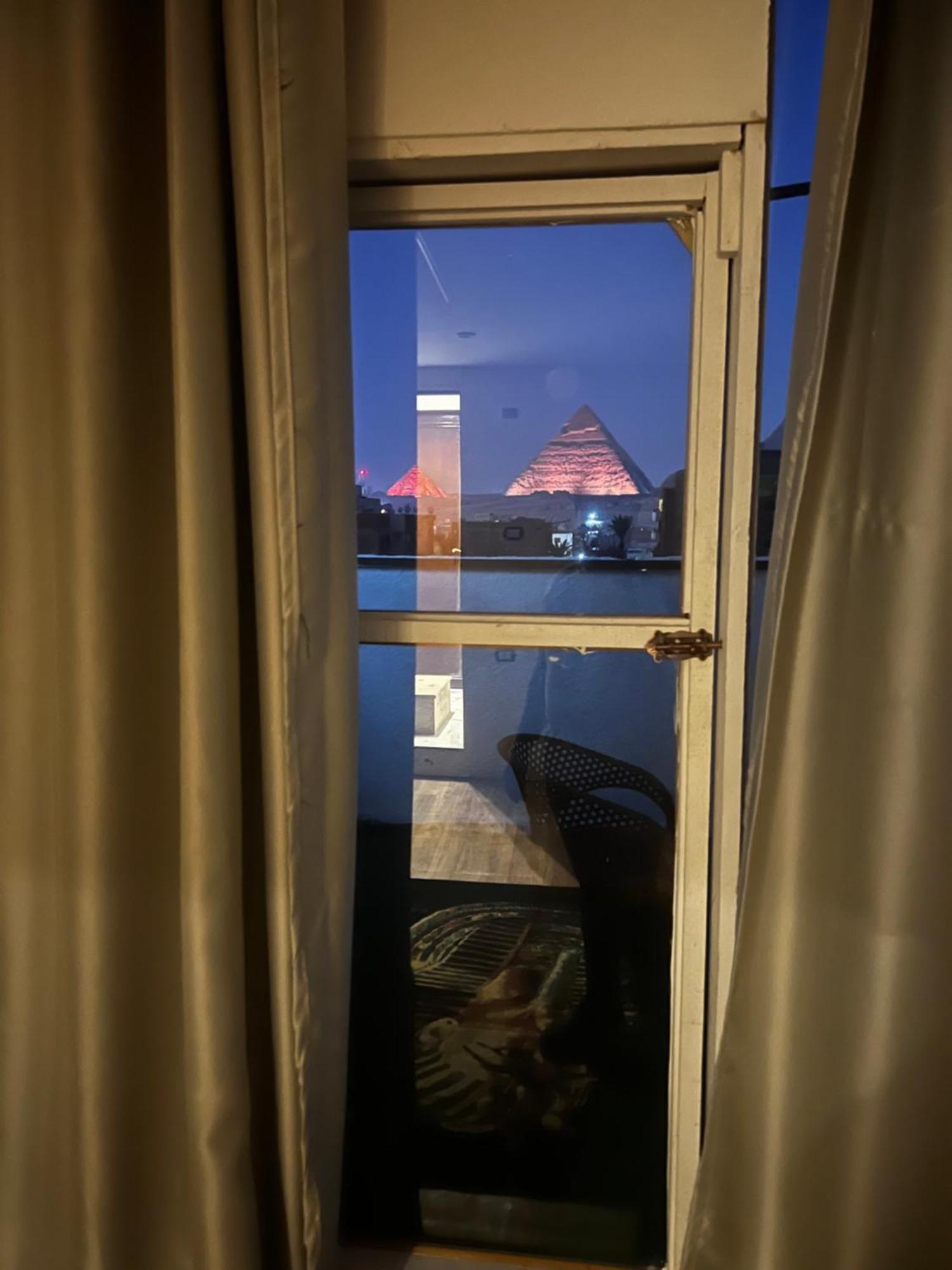 Piramide De Giza View Inn Kafret el-Gabal Eksteriør bilde